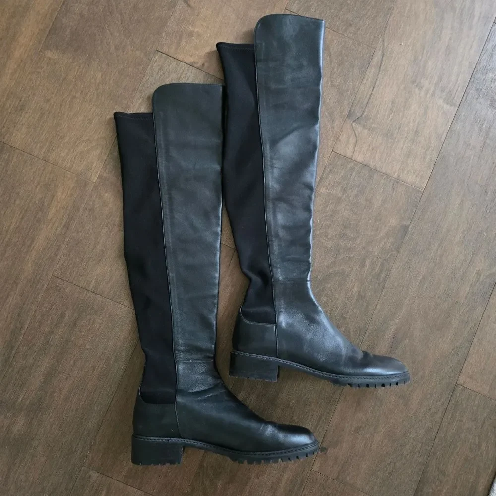 Stuart Weitzman 5050 Lift boots size 8.5 39